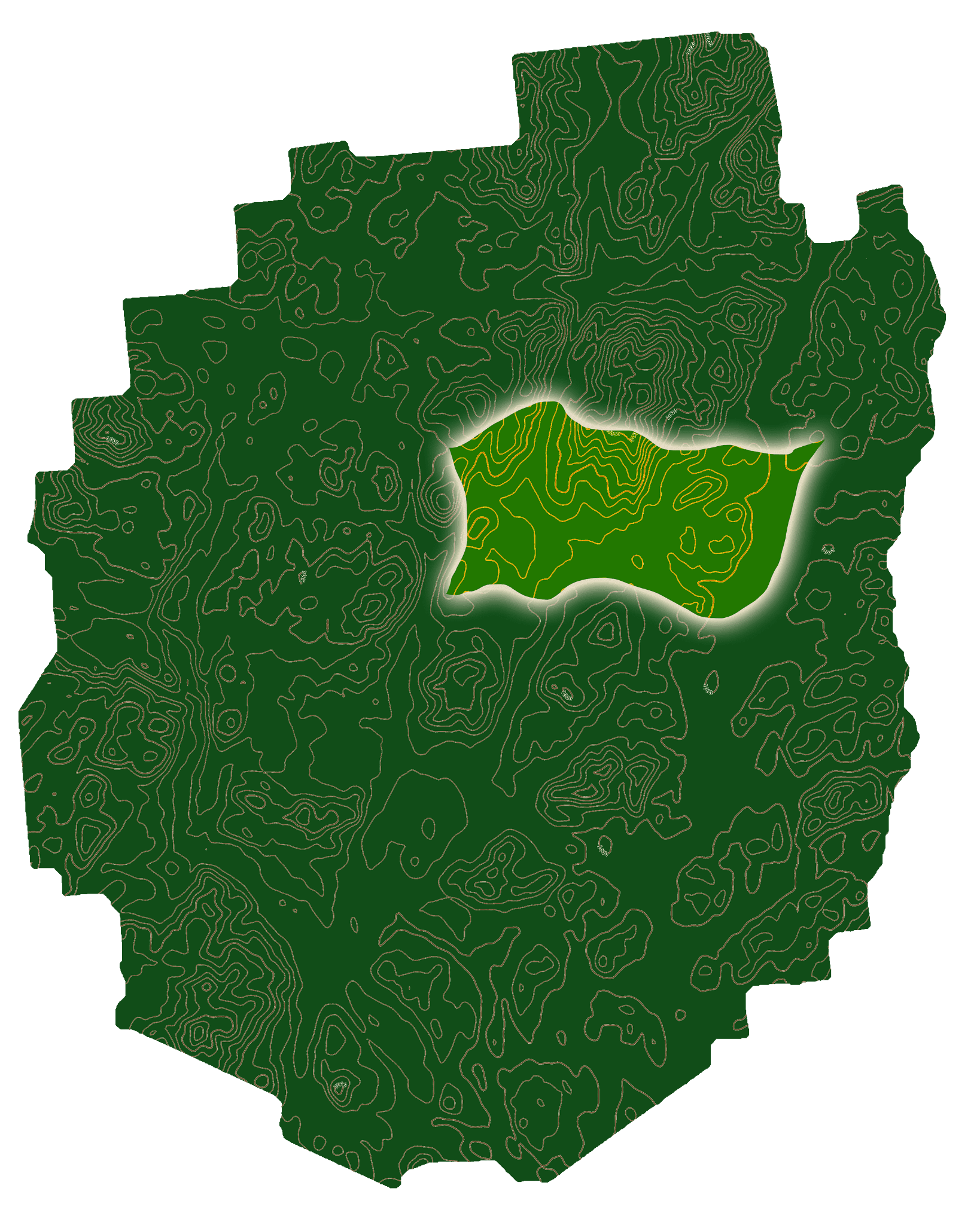 High Peaks region locator