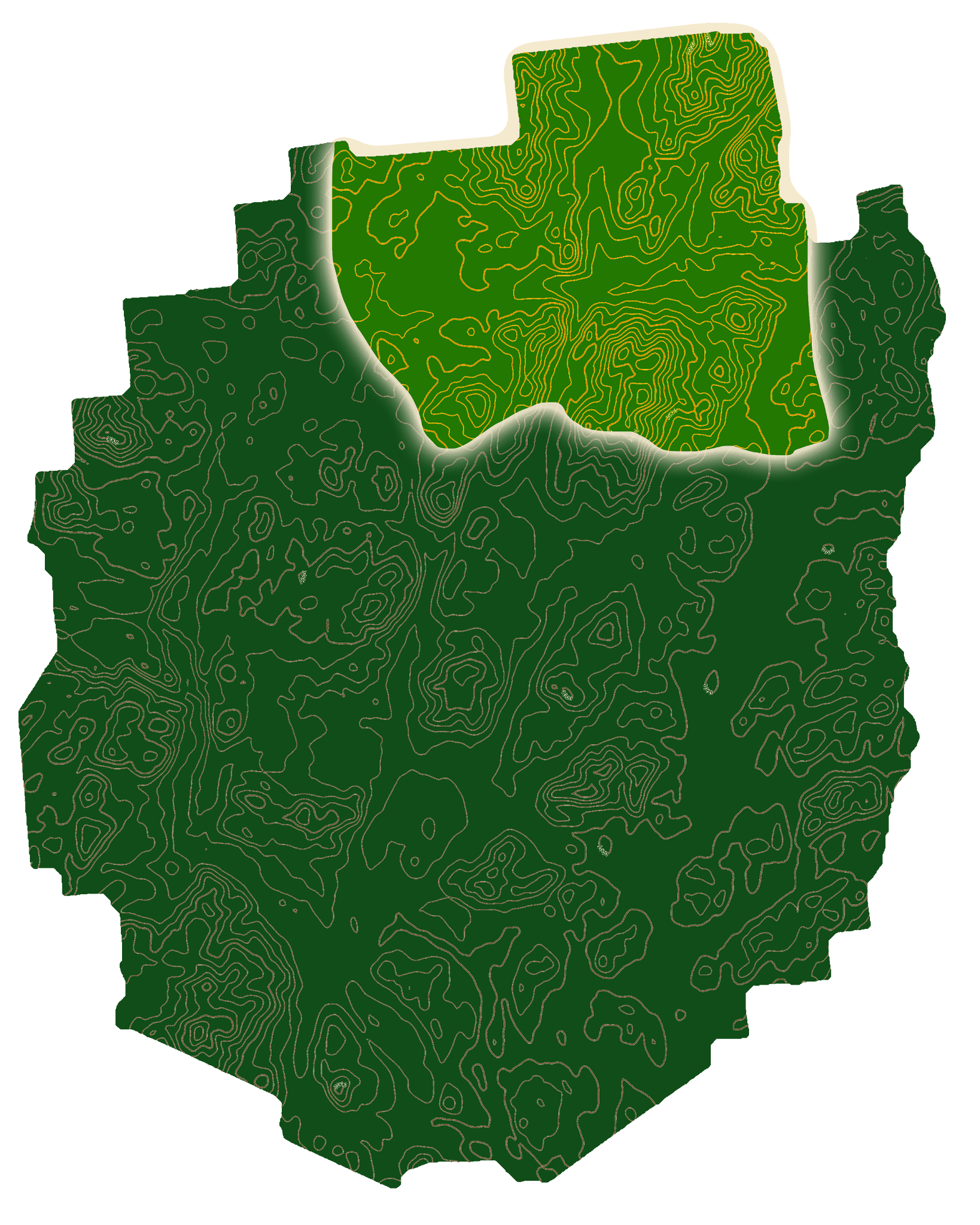 Northern region locator
