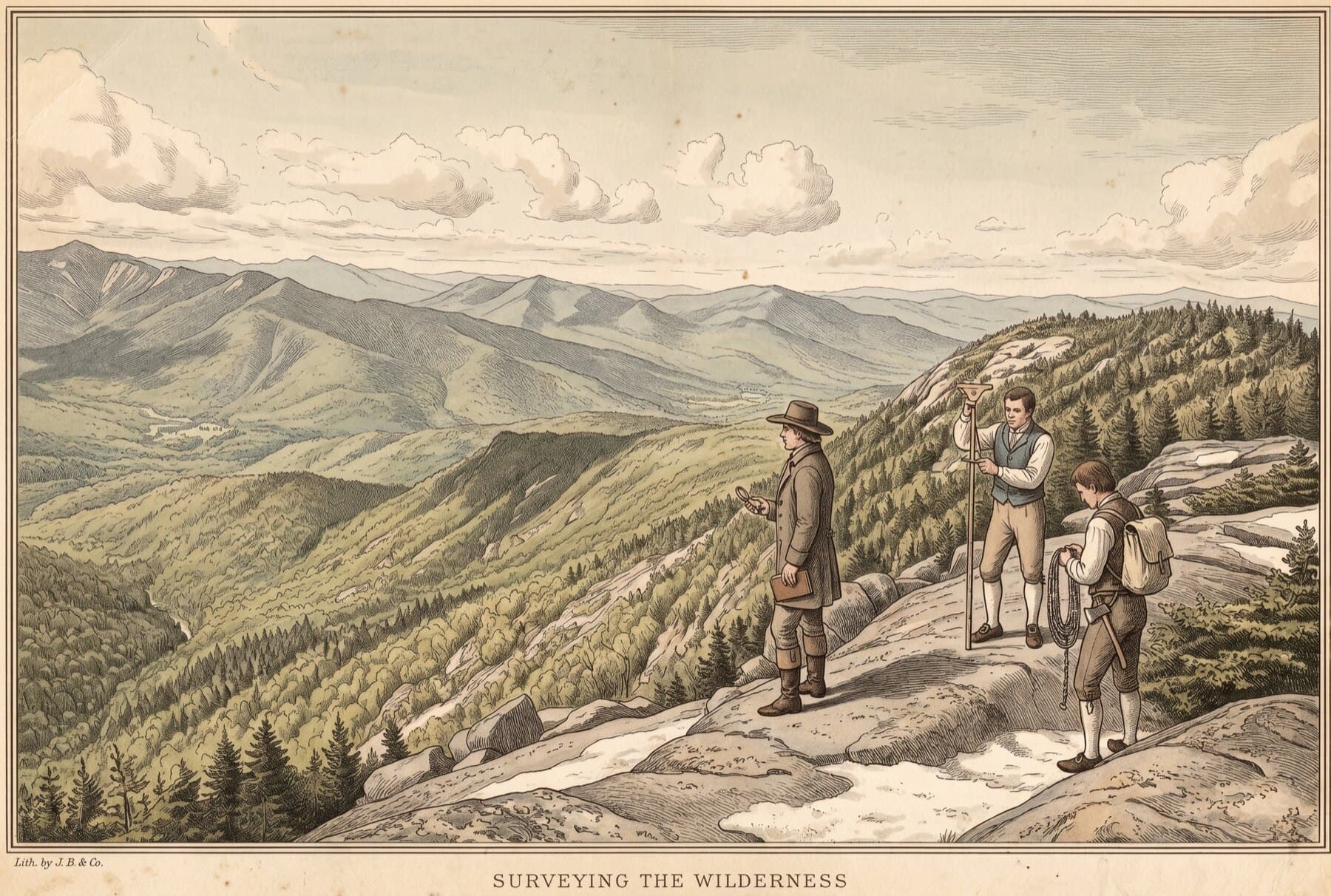 First recorded High Peak ascent on Giant Mountain