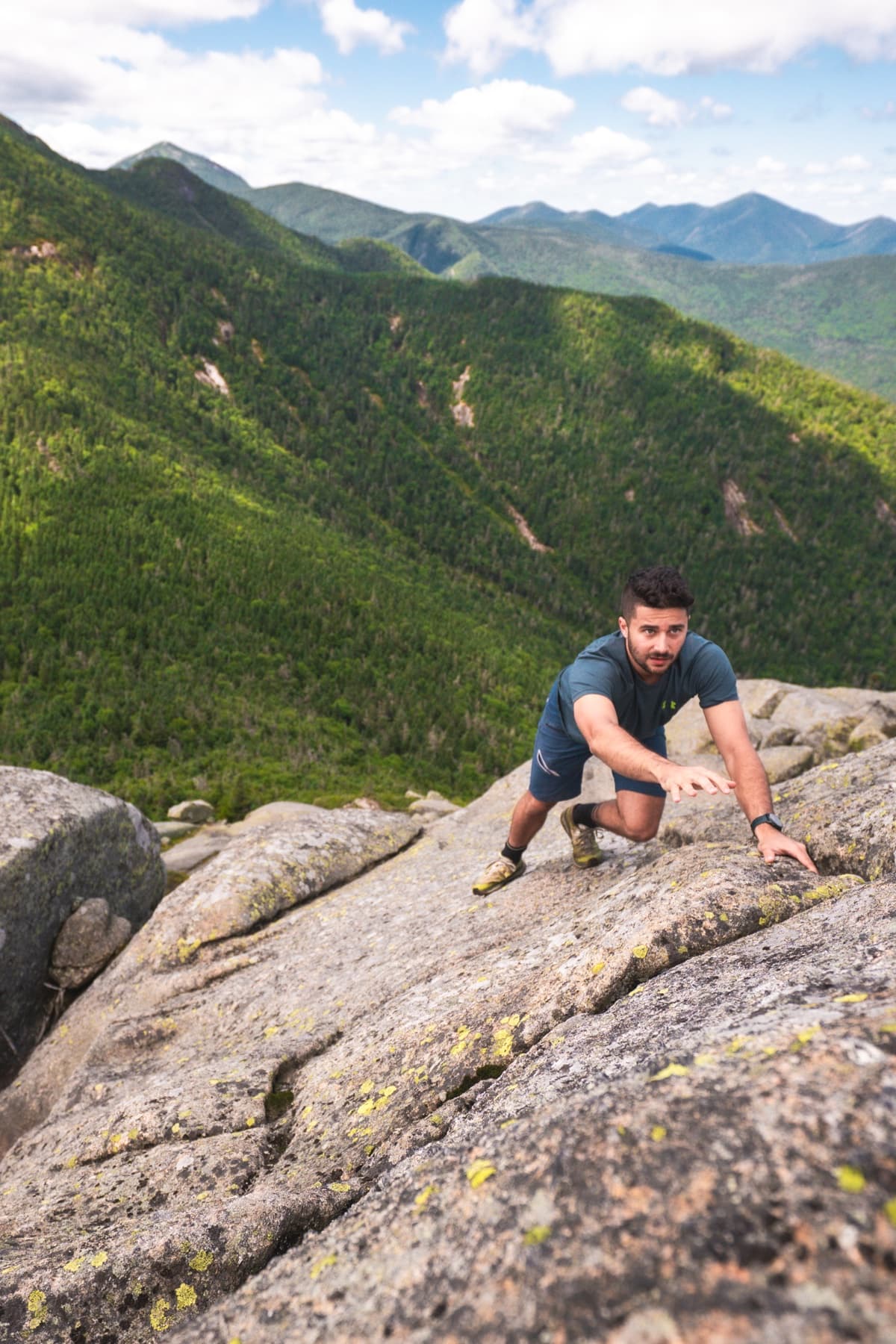 Saddleback Cliffs steep section image placeholder