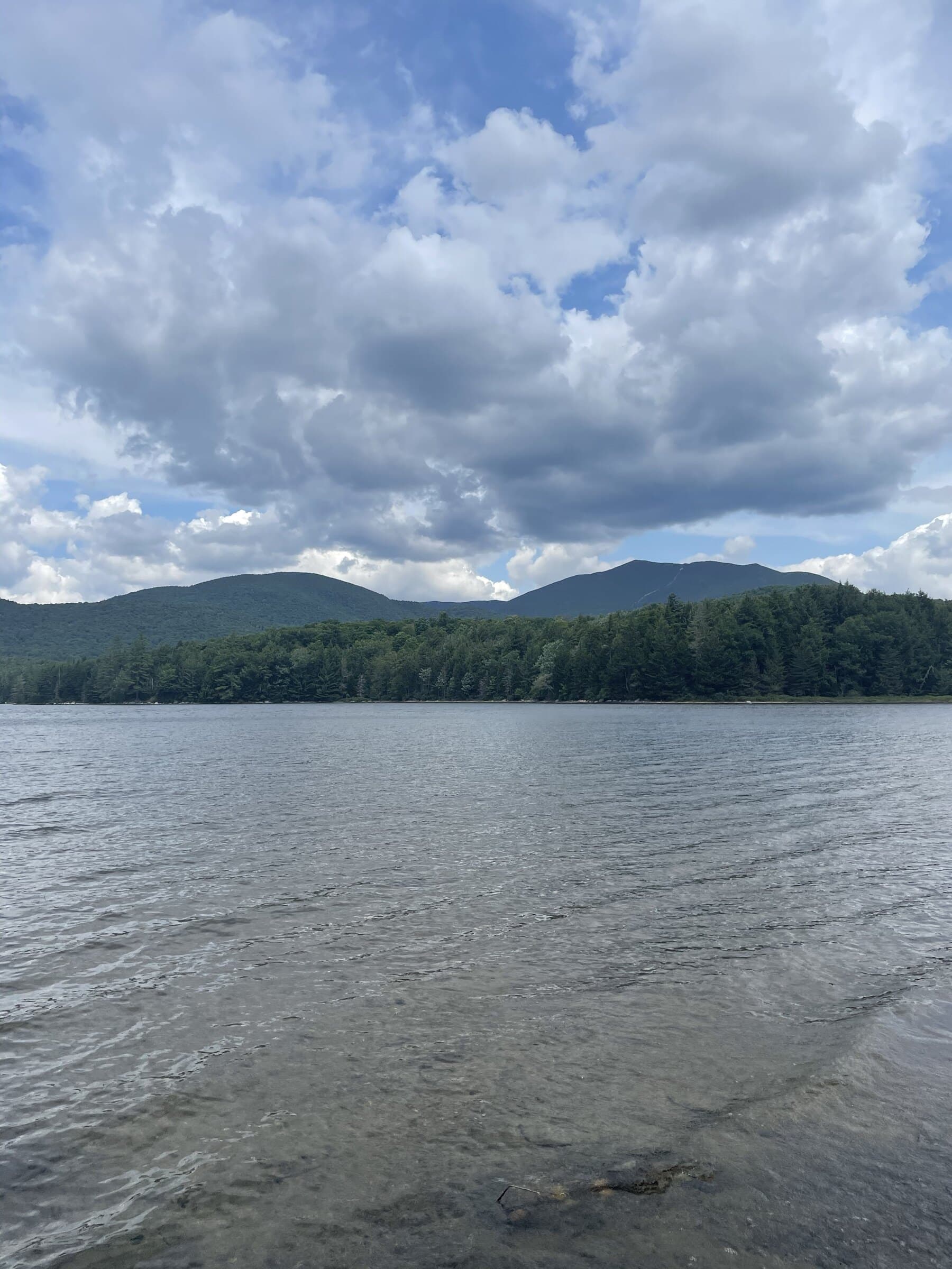 Moose Pond scenic background