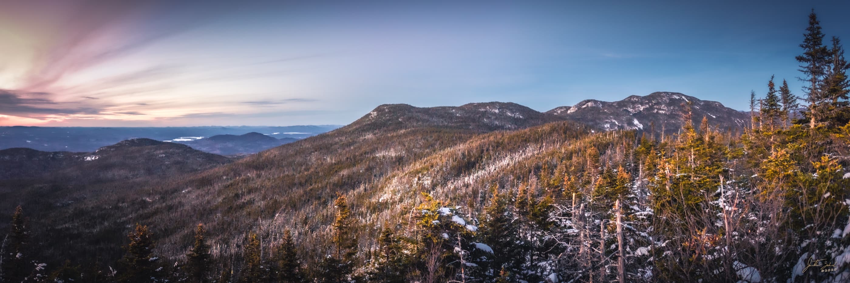 Mount Emmons scenic background