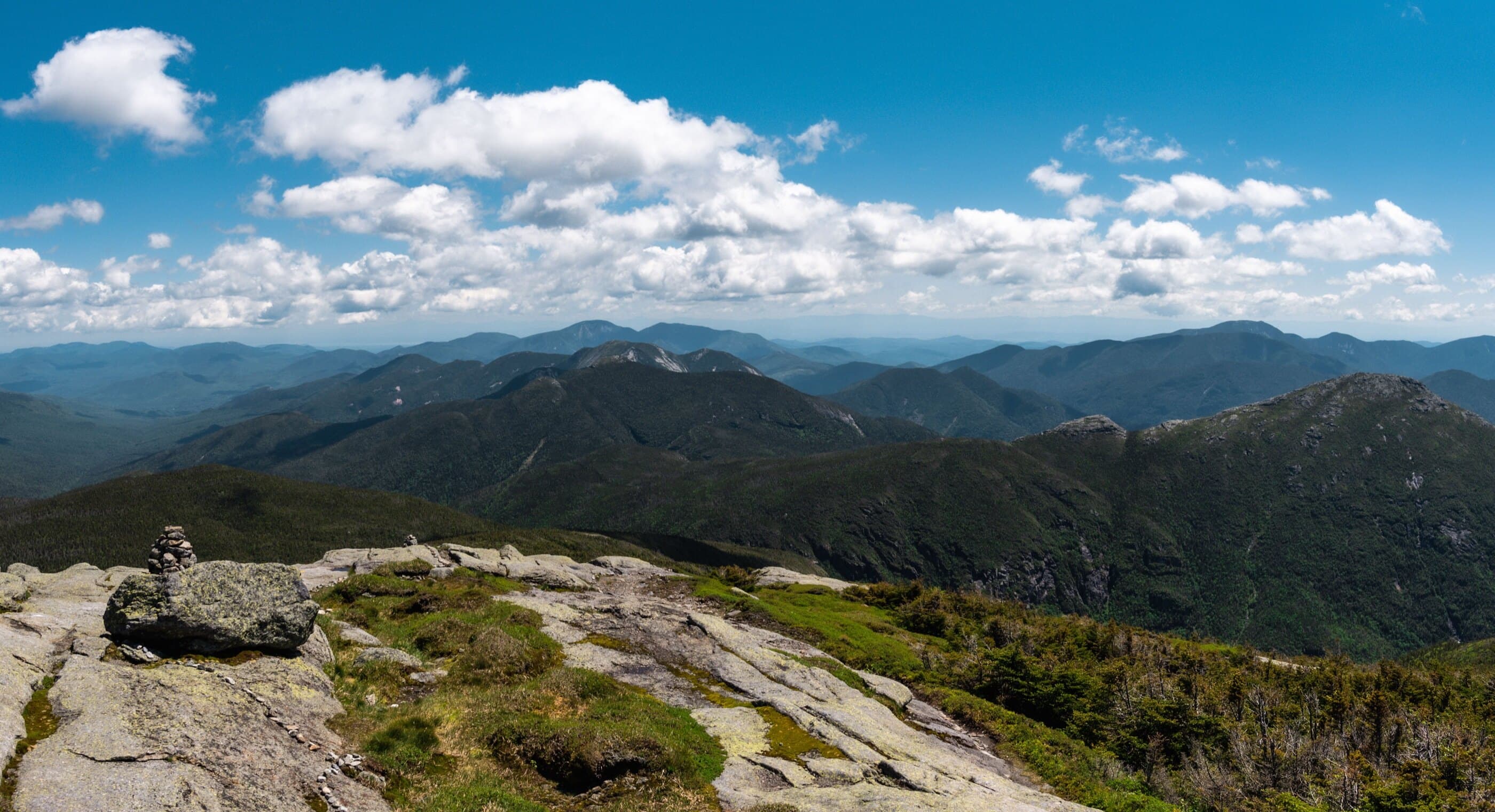 Mount Marcy scenic background