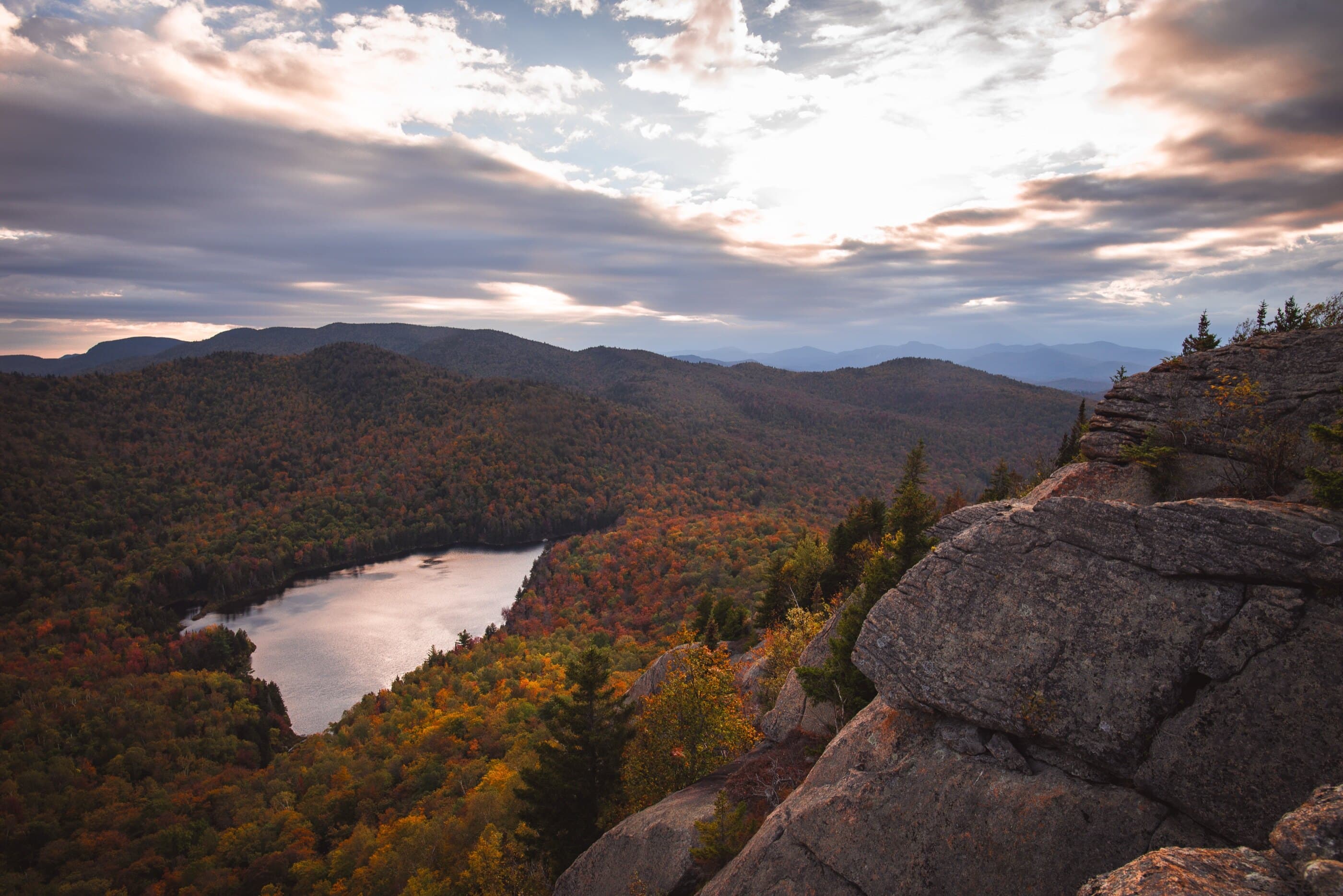 Peaked Mountain scenic background