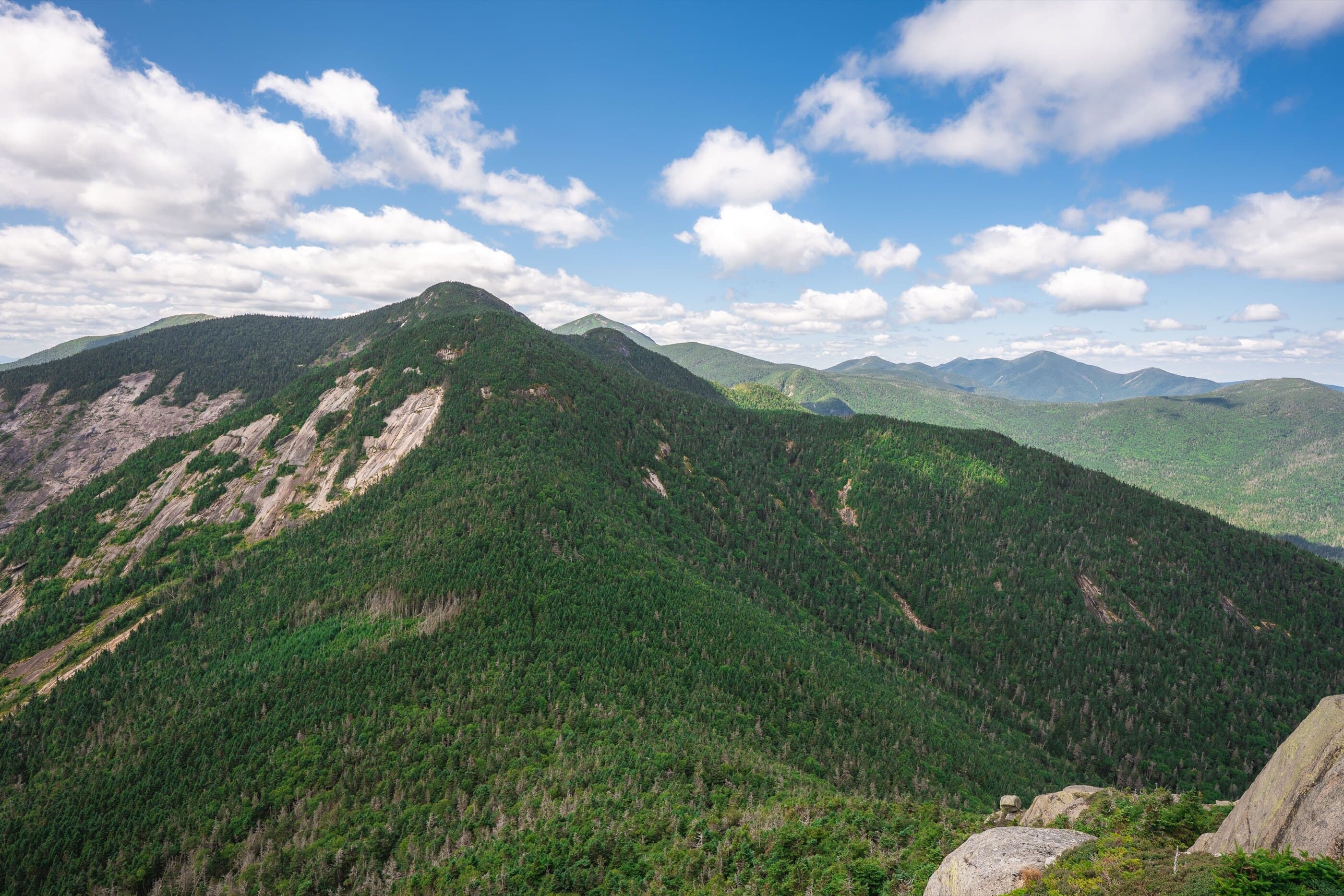 Saddleback Mountain scenic background