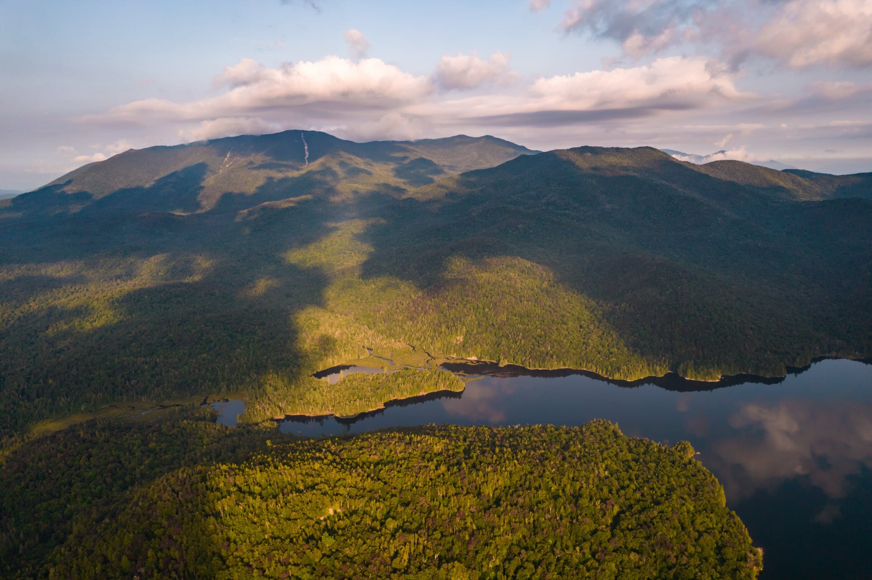 Santanoni Range scenic background