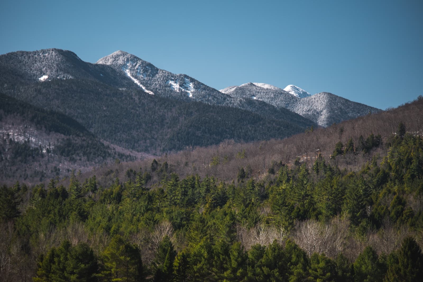 Spring and mud-season Adirondack hiking conditions