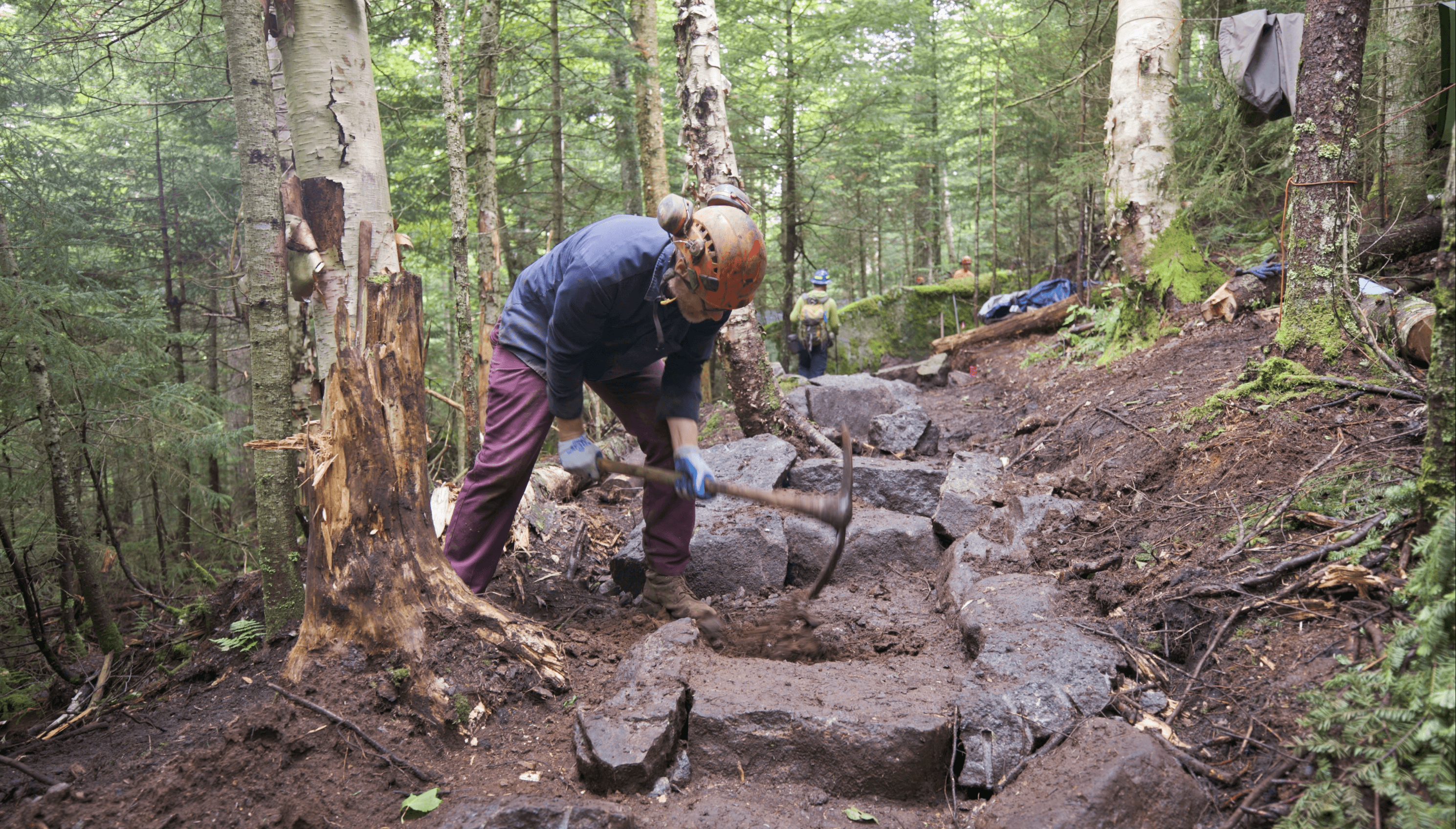 Future Cascade trail construction example one