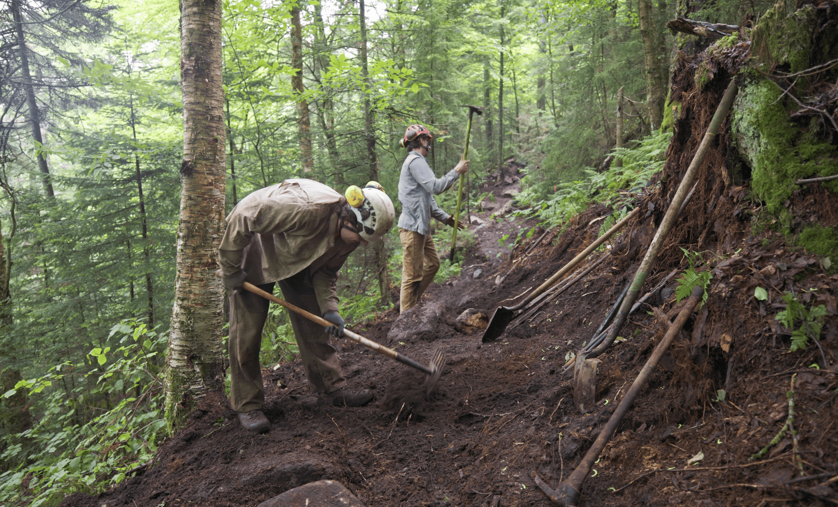 Future Cascade trail construction example two