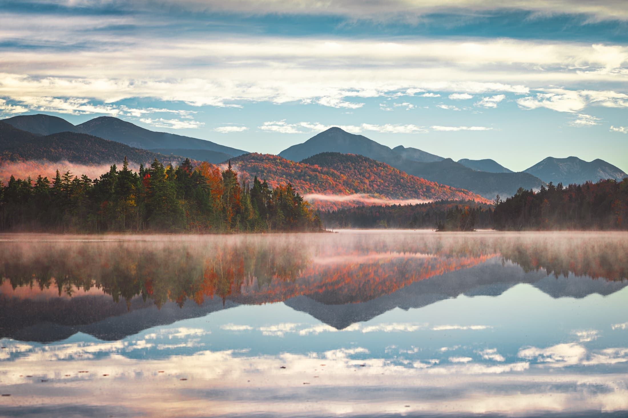 Adirondack lakes and ponds hiking category image